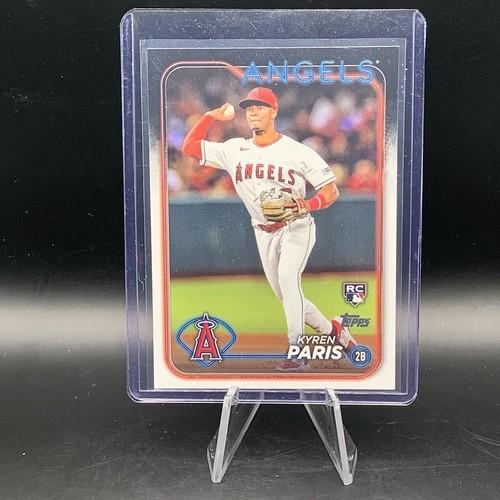 2024 Topps Kyren Paris Rookie Card #549 Los Angeles Angels