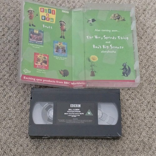 Bill & Ben Blumentopf Freunde Vintage VHS Video Rechnung und Ben NEU & VERSIEGELT - Bild 3 von 6