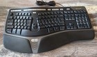 Worn Letters Microsoft Keyboard Natural Ergonomic 4000 v1.0 Wired USB Good
