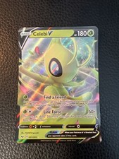 Pokémon TCG Celebi V Sword & Shield Base Set 001/202 Ultra Rare PACK FRESH NM *