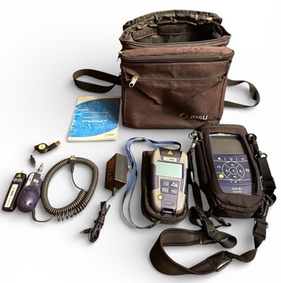 JDSU OLP-82 Optical Power Meter/OLS-35/P5000i USB Microscope/FFL-050 VFLA & Case