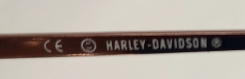 Originale HARLEY-DAVIDSON HD130 ABRN Eyeglasses Brown New Metal 58-18-145 - Picture 11 of 13