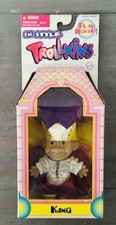 Vintage 1998 In Style Trollkins King Troll Factory Sealed Purple Hair MINT