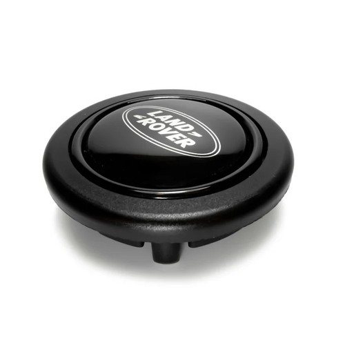 Aftermarket Round Lip Horn Button With Land Rover Crest - Picture 2 of 3