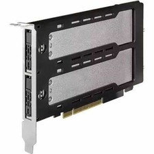 Icy Dock ToughArmor Removable 2-Bay M.2 NVMe SSD to PCIe 4.0 x8 Rack Enclosure