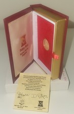 Boxed Gold Proof Half Sovereign 1981 Marriage Of Prince Charles & Lady Diana