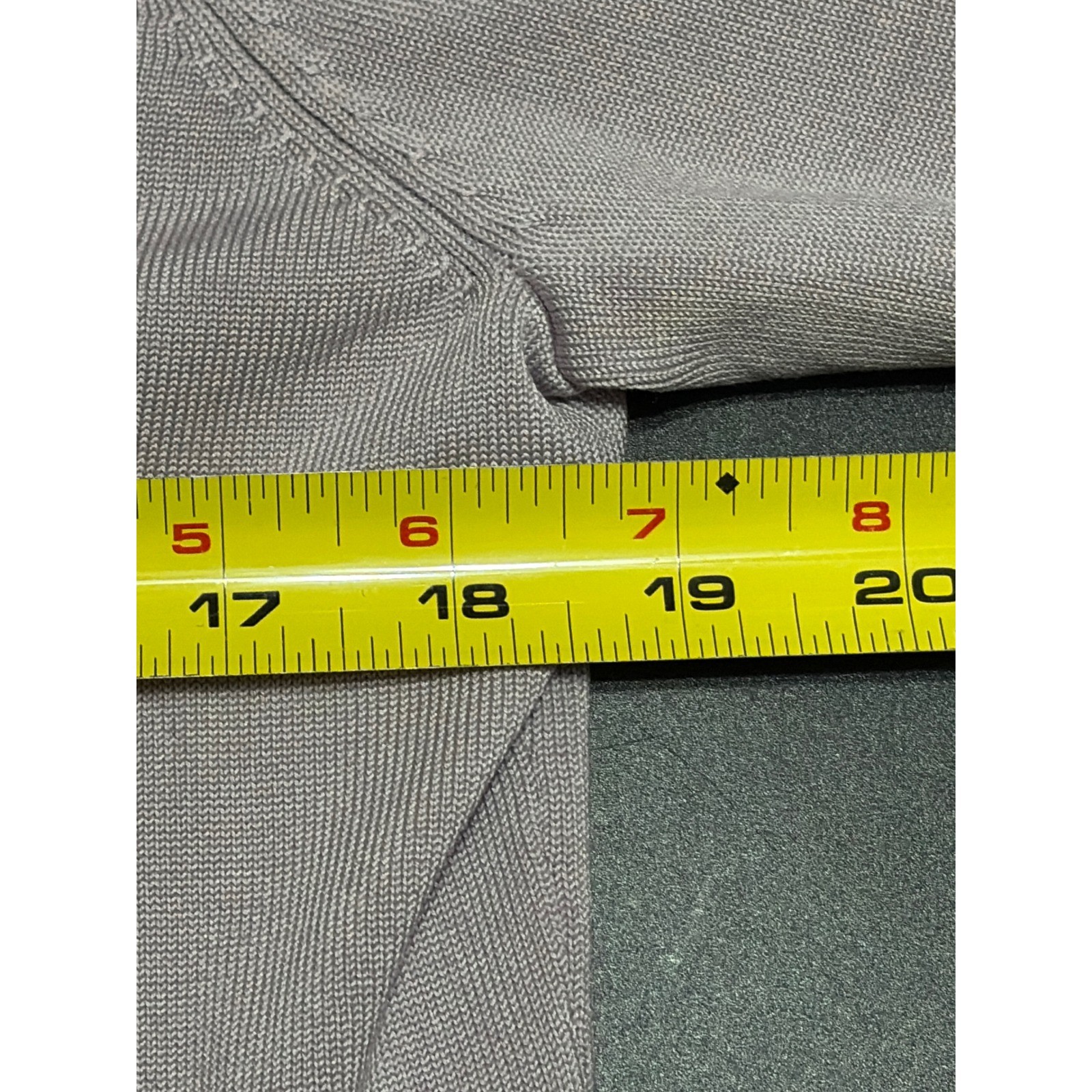 Pendleton Lavender Silk Blend V-Neck Button Front… - image 4