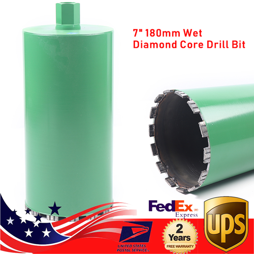 7Wet Diamond Core Drill Bit for Concrete Granite Block Coring 13.5 Drill Depth
