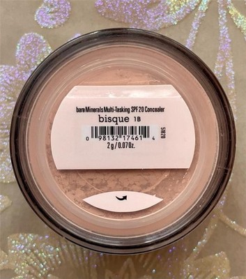 bareMinerals SPF 20 Multi-Tasking Loose Concealer 1B  BISQUE 2G XL ~ NEW/SEALED