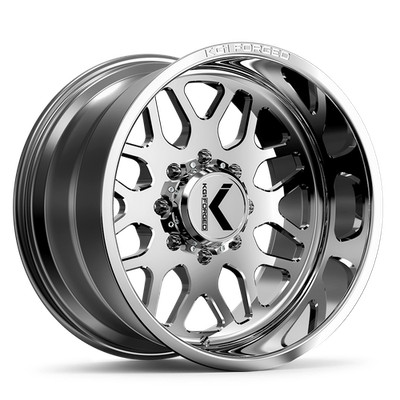 20x9 KG1 Forged KT001 Veteran Polished Wheels 6x5.5 (0mm) Set of 4