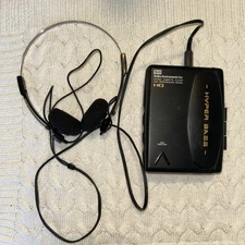 Seiko SII Radio Portable Cassette Player Walkman Style VTG Retro AM/FM