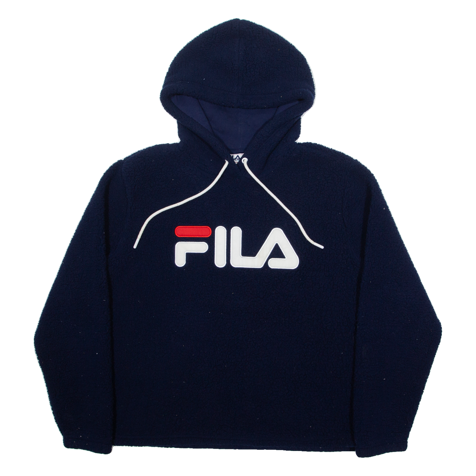 Felpa con cappuccio FILA Fleece uomo blu XL