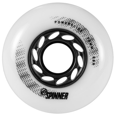 Powerslide Spinner 72/88A White, 4-pack