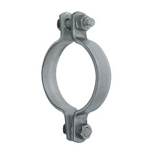 GRAINGER APPROVED 0500345020 Medium Pipe Clamp,1"W,Galvanized Steel 4HYN8