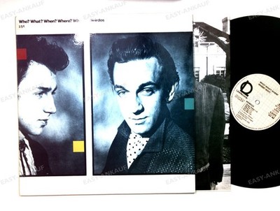 Weirdos - Who? What? When? Where? Why? GER Maxi 1979 + Innerbag '*