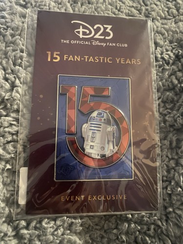 DEC D23 15th Anniversary Disney Star Wars R2D2 2024 Pin LE 300 - Picture 2 of 2