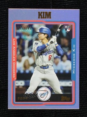 2025 Archives 2005 Topps Rainbow Foilboard /149 Hyeseong Kim #207 Rookie RC tw0