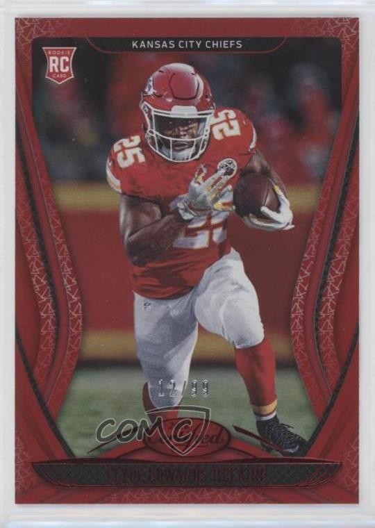 2020 Certified Rookies Mirror Red 12/99 Clyde Edwards-Helaire Rookie RC 09g4