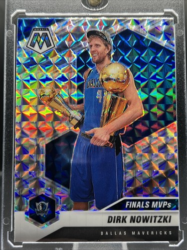 20/21 Panini Mosaic - DIRK NOWITZKI FINALS MVP MOSAIC PRIZM #298 - Picture 2 of 3