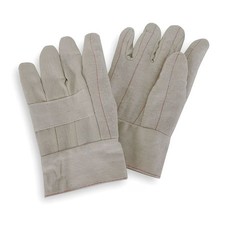 Condor 4Tjy2 Condor Heat Resistant Gloves, Canvas Burlap Cotton, 500  Degrees F