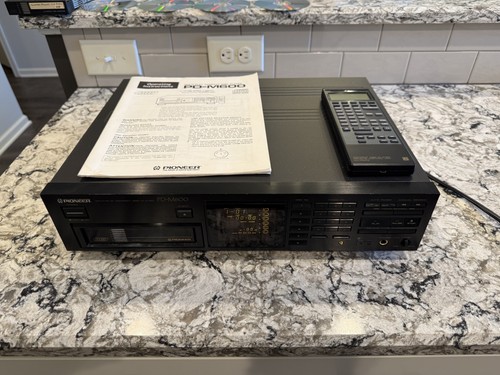 Pioneer PD-M600 6 Disc CD Player, CU-PDO14 Remote