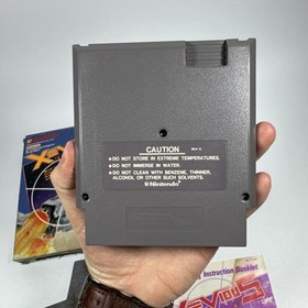 Gioco Nintendo NES Xevious The Avenger CIB completo di scatola 