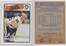 1988-89 Topps Mario Lemieux #1 HOF