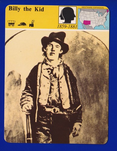 BILLY THE KID 1979 PANARIZON the story of america NEARMINT OR BETTER
