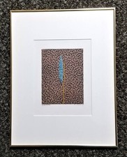 Minoru Fudezuka "Myth of 36 degrees Celsius" Woodblock print, produced in 1997,