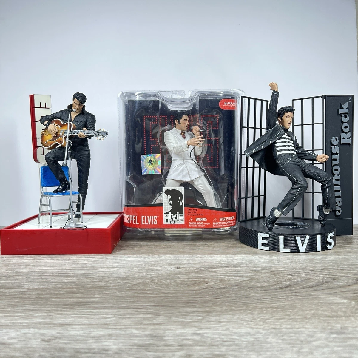 エルビス　プレスリー　フィギュア　マクファーレン　ELVIS PLESRY エルビス プレスリー フィギュア マクファーレン ELVIS PLESRY