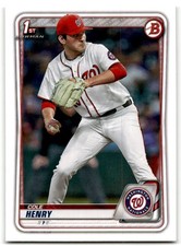 2020 Bowman Draft #BD-67 Cole Henry