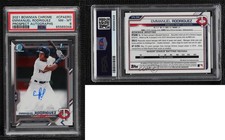 2021 Bowman Chrome Prospect Auto Emmanuel Rodriguez #CPA-ERO PSA 8 Auto
