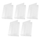  5 Pcs Empty Tape Case Audio Cassette Cases Plastic Canister Holders Storage