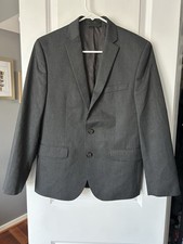 Lauren Ralph Lauren Boys Classic Gray Blazer Size Two Button 16R