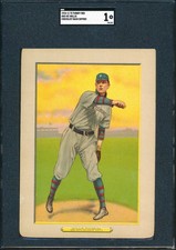 1911 T3 Turkey Red #40: VIC WILLIS Checklist, Cardinals VG+ Front! ~ SGC 1