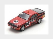 SCHUCO 452676600 PORSCHE - 924 COUPE ONS TRACK PROTECTION 1984 - RED - 1/87