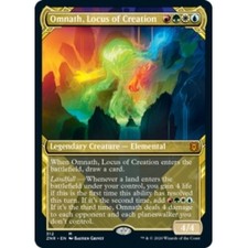OMNATH, LOCUS OF CREATION (SHOWCASE) Zendikar Rising ZNR Magic MTG MINT CARD