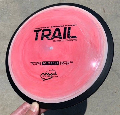Axiom MVP Neutron Trail - Super Swirly Transitional Color Conrad Line Disc Golf - Picture 4 of 12