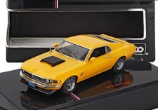 1970 Ford Mustang Boss 429 Coupe Yellow in 1:43 scale by IXO