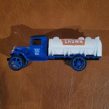 ERTL CROWN 1931 Hawkeye Tanker Locking Bank w/Key a 9652