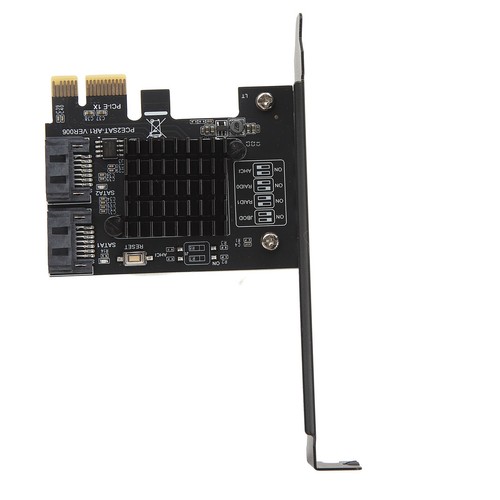 PCIE To SATA3.0 Expansion Card 2 Ports 6Gbps High Speed Multi Function Suppor FY - Bild 16 von 24
