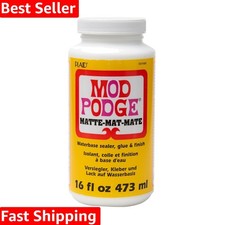 16-Oz Waterbase Sealer: Durable, Clear Matte Finish for All Projects