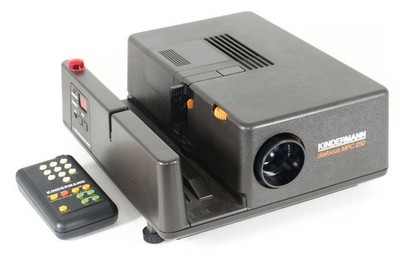 Diaprojektor Kindermann Diafocus MPC 250 Infrarot Endlos-Projektion