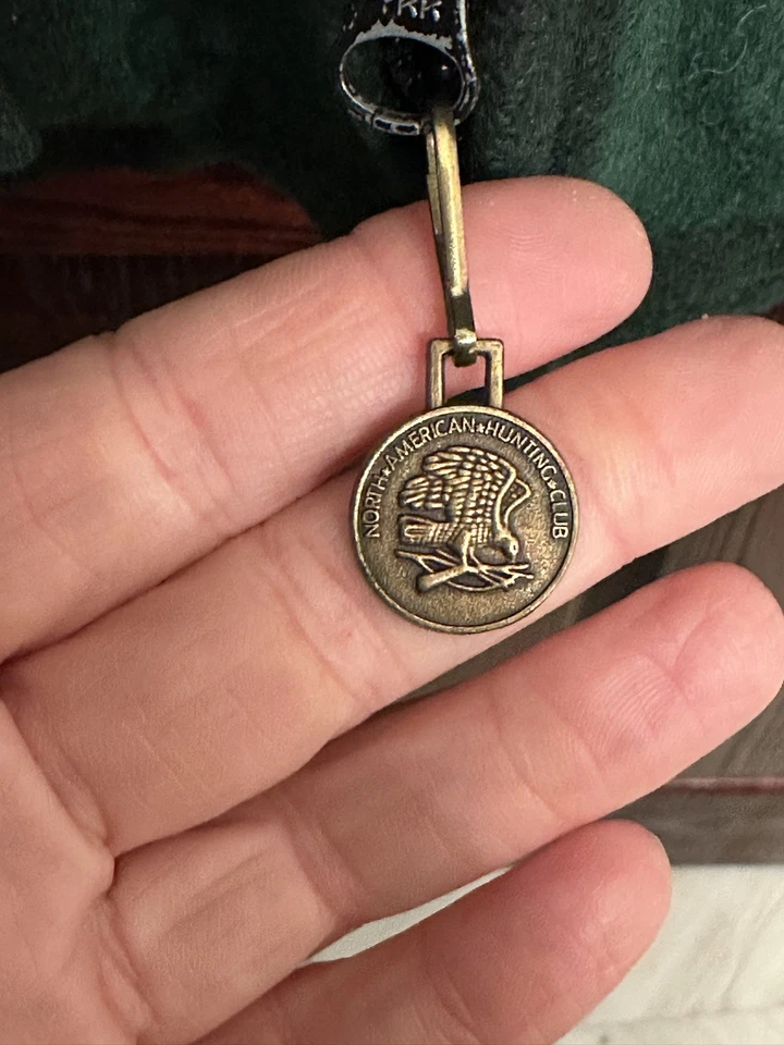 Chaqueta Cripple Creek Circle S Buffalo Check Lana Cremallera Verde Negra Años 90 Forrada De Colección L Foto 3 de 4