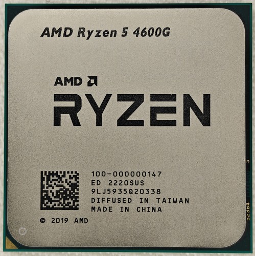AMD Ryzen 5 4600G 6-core 12-thread Desktop Processor with Radeon Graphics - Picture 1 of 2