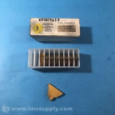 Contour Tool & Machine CIS-4-GRV SHIM Carbide Inserts, Pack of 10 6625