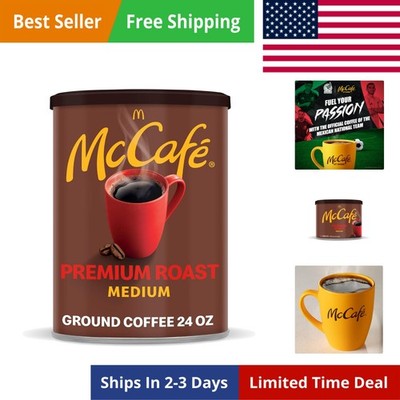 Medium Roast Ground Coffee 24 oz Canister