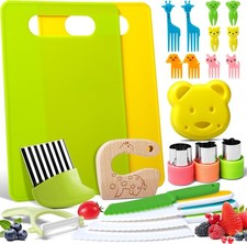 23 PCS Kids Cooking Sets, Kitchen Tools for Toddlers' Real Cooking, Kids Kitchen