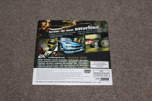 (PS2) Need For Speed Most Wanted Demo Papphülle PlayStation 2 - Bild 2 von 2