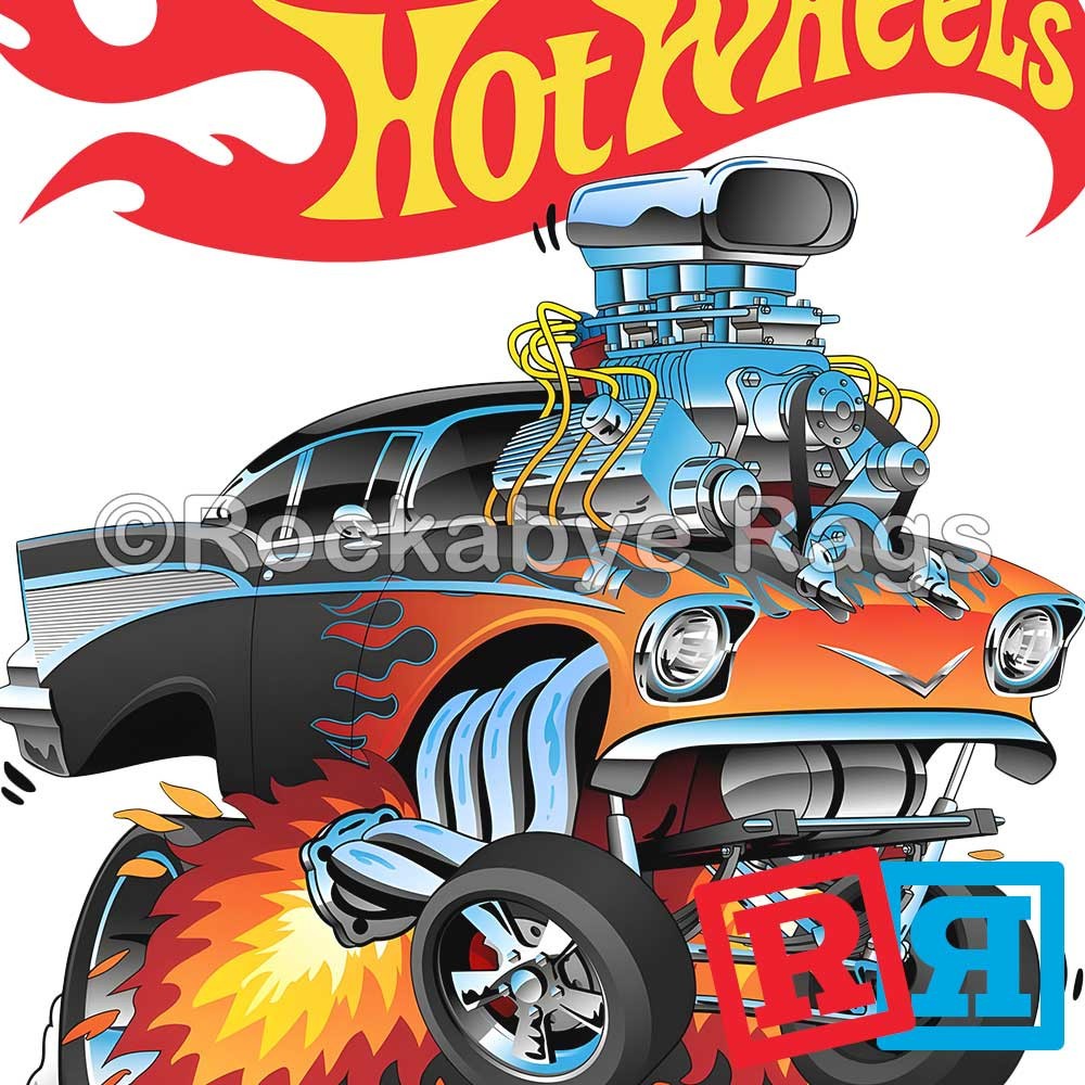 Hot Wheels Muscle Car Gerber Baby Onesie® Cotton Short Sleeve Bodysuit